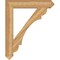 Ekena Millwork Olympic Arts & Crafts Rough Sawn Bracket, Western Red Cedar, 6"W x 38"D x 46"H BKT06X38X46OLY03RWR - alternate 4